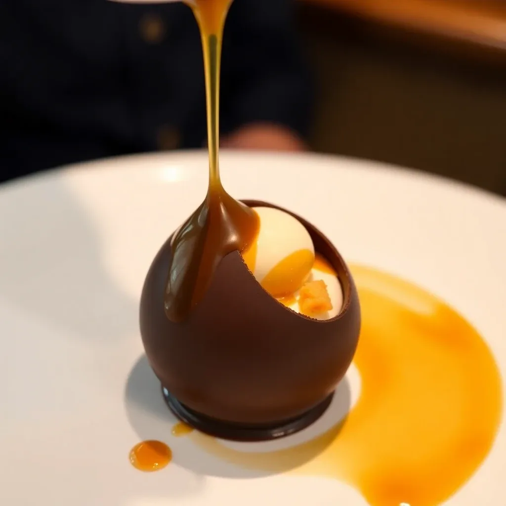 Obsidian Chocolate Sphere